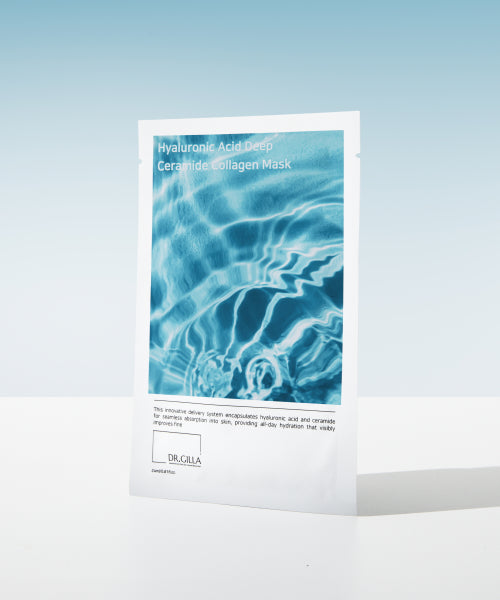 DR.GILLA DR.GILLA Hyaluronic Acid Deep Ceramide Collagen Mask 10 sheets