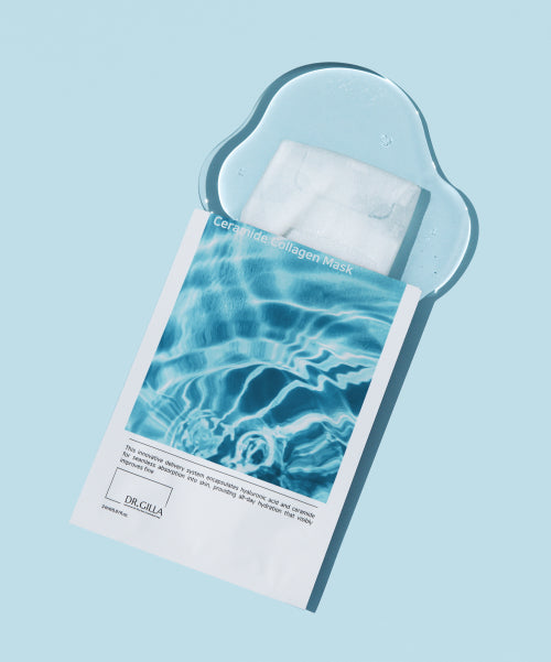 DR.GILLA DR.GILLA Hyaluronic Acid Deep Ceramide Collagen Mask 10 sheets