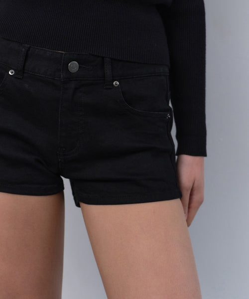 MUSINSA STANDARD WOMAN MUSINSA STANDARD WOMAN Women's Denim Shorts Black
