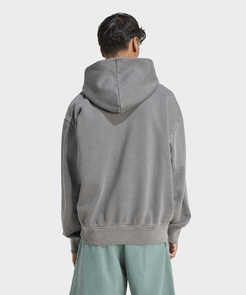 ADIDAS ADIDAS Fleece Washed Hoodie - Black