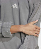 ADIDAS ADIDAS Fleece Washed Hoodie - Black