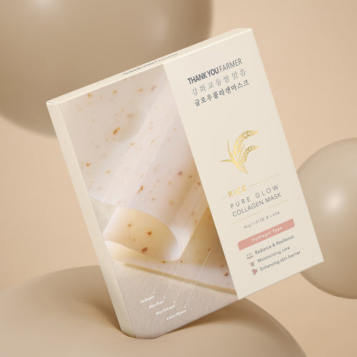 THANK YOU FARMER THANK YOU FARMER Strengthened Gyodong Rice Clear Glow Collagen Mask 4 sheets
