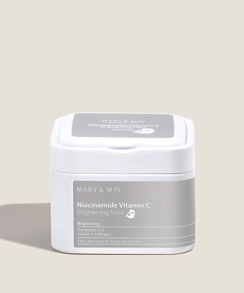 MARY&MAY MARY&MAY Niacinamide + Vitamin C Radiance Mask 30 sheets