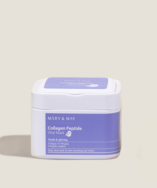 MARY&MAY MARY&MAY Collagen Peptide Vital Mask 30 sheets