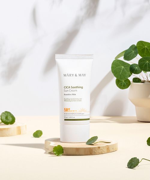 marynmay Vegan Cica Soothing Sunscreen SPF50+ PA++++ 50ml