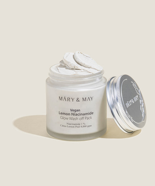 MARY&MAY MARY&MAY Vegan Lemon Niacinamide Glow Wash Off Pack 125g