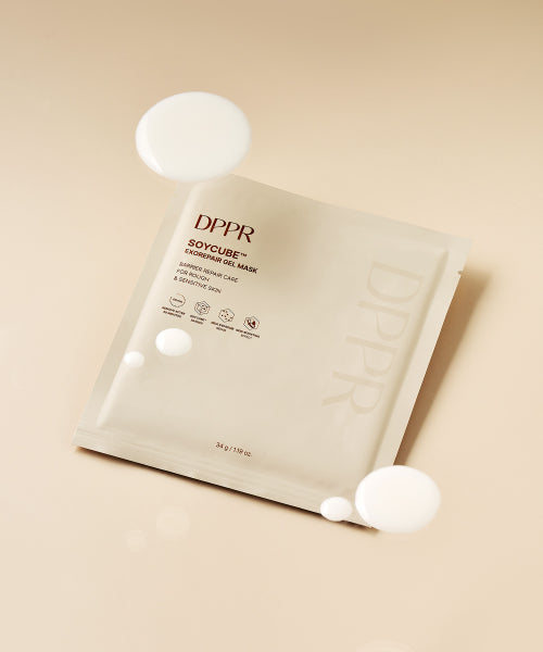 DPPR DPPR Soy Cube Exoripair Soymilk Gel Mask 5 sheets