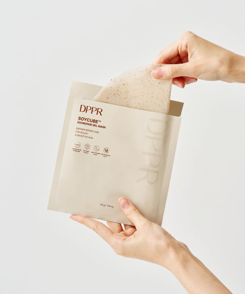 DPPR DPPR Soy Cube Exoripair Soymilk Gel Mask 5 sheets