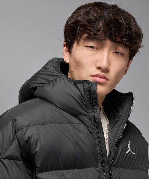 NIKE Nike Padded Jacket M - Black:White