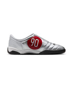 NIKE Nike Sneakers Metallic Silver: University Red: White: Black