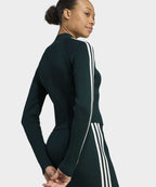 ADIDAS ADIDAS 3-Stripe Slim Knit Track Top - Green