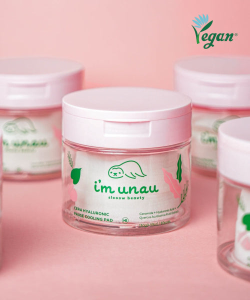 IMUNAU IMUNAU I'M NOW Cera Hyaluronic Fuzz Cooling Pads 60 sheets