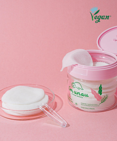 IMUNAU IMUNAU I'M NOW Cera Hyaluronic Fuzz Cooling Pads 60 sheets