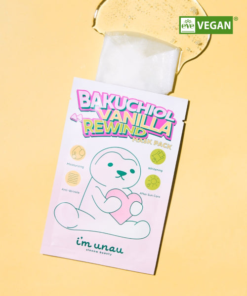 IMUNAU IMUNAU I'M NOW Bakuchiol Vanilla Rewind Mask Pack 27ml