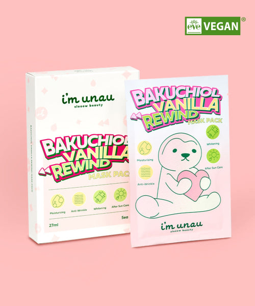 IMUNAU IMUNAU I'M NOW Bakuchiol Vanilla Rewind Mask Pack 27ml