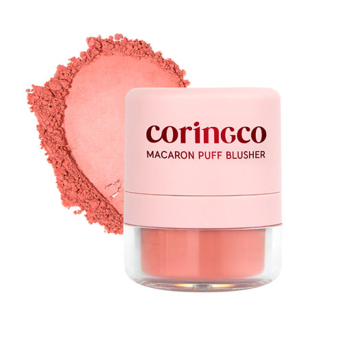 CORINGCO CORINGCO Macaron Puff Blusher - Pink