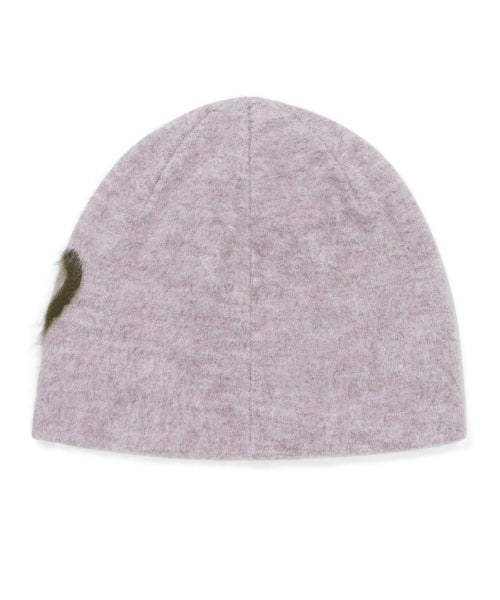 THISISNEVERTHAT THISISNEVERTHAT Heart Logo No Cuff Beanie Lavender