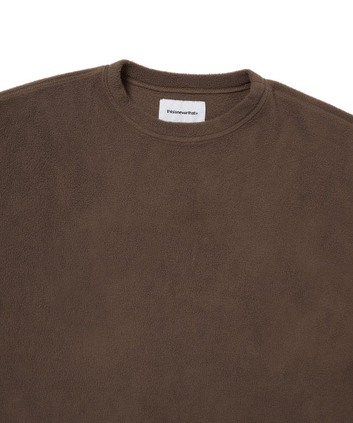 THISISNEVERTHAT THISISNEVERTHAT Fleece Crew Brown