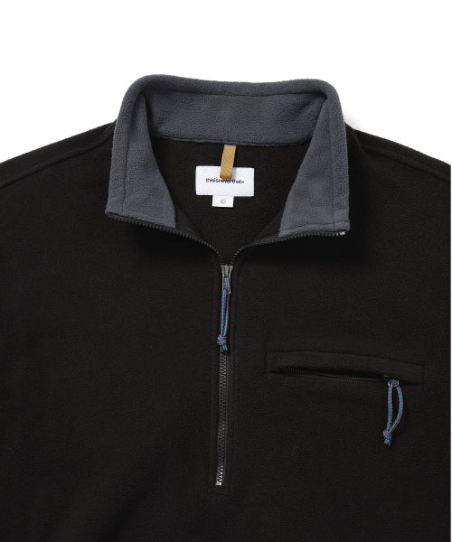 THISISNEVERTHAT THISISNEVERTHAT Fleece Pullover Black