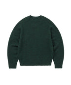 THISISNEVERTHAT THISISNEVERTHAT Brushed V Neck Knit Sweater Green