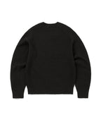 THISISNEVERTHAT THISISNEVERTHAT Brushed V Neck Knit Sweater Black