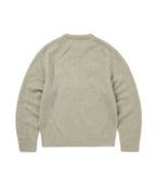 THISISNEVERTHAT THISISNEVERTHAT Heart Logo Knit Sweater Sand