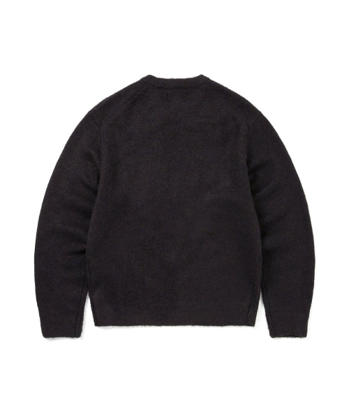 THISISNEVERTHAT THISISNEVERTHAT Heart Logo Knit Sweater Dark Navy