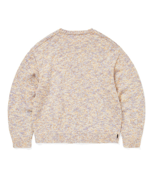 THISISNEVERTHAT THISISNEVERTHAT Rainbow Knit Cardigan Violet