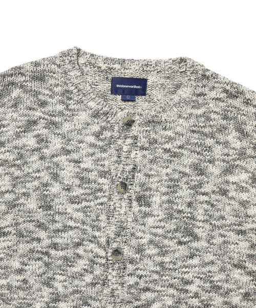 THISISNEVERTHAT THISISNEVERTHAT Rainbow Knit Cardigan Black