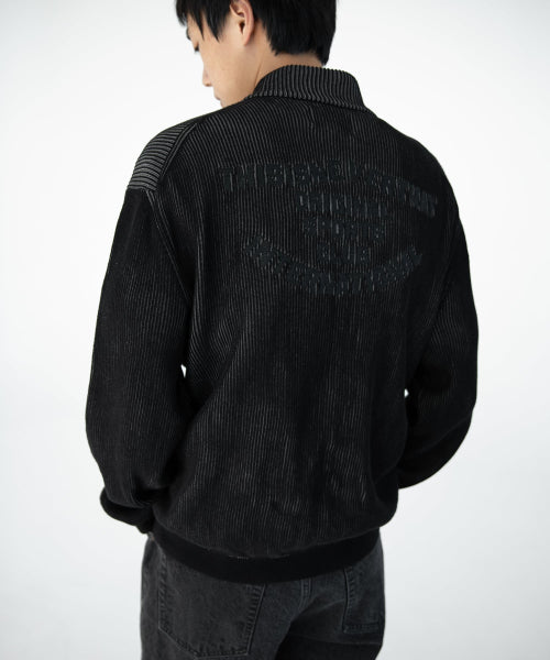 THISISNEVERTHAT THISISNEVERTHAT Full Zip Cardigan Black