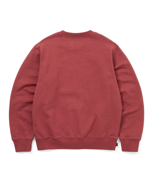 THISISNEVERTHAT THISISNEVERTHAT T.N.T. Classic HDP Crewneck Garnet