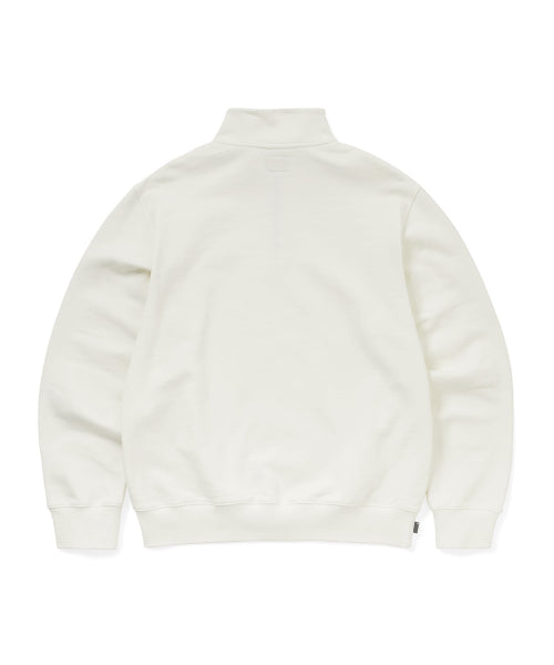 THISISNEVERTHAT THISISNEVERTHAT T.N.T. Classic HDP Half Zip Sweatshirt Natural