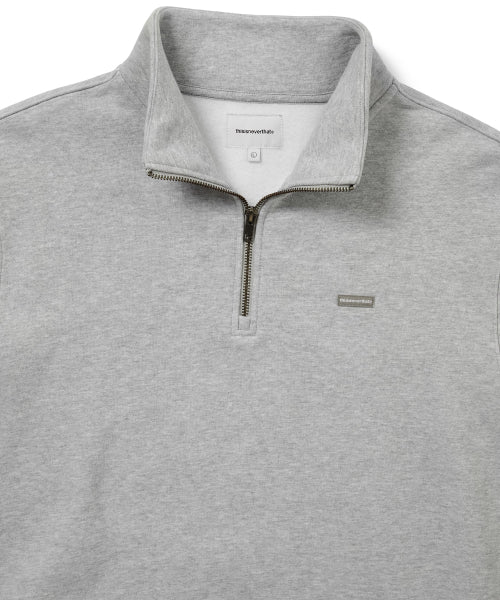 THISISNEVERTHAT THISISNEVERTHAT T.N.T. Classic HDP Half Zip Sweatshirt Heather Grey