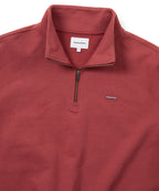 THISISNEVERTHAT THISISNEVERTHAT T.N.T. Classic HDP Half Zip Sweatshirt Garnet