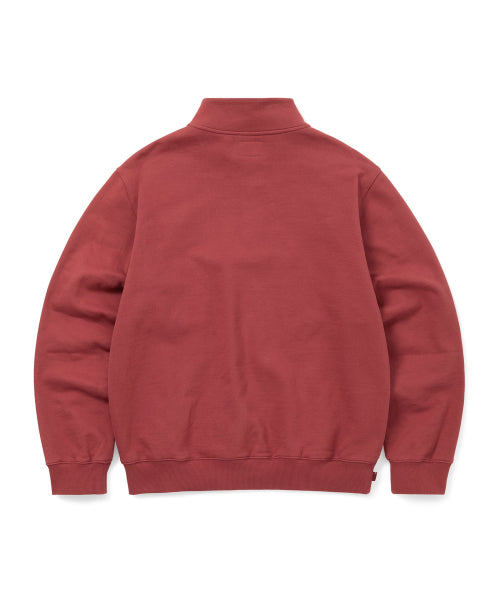 THISISNEVERTHAT THISISNEVERTHAT T.N.T. Classic HDP Half Zip Sweatshirt Garnet