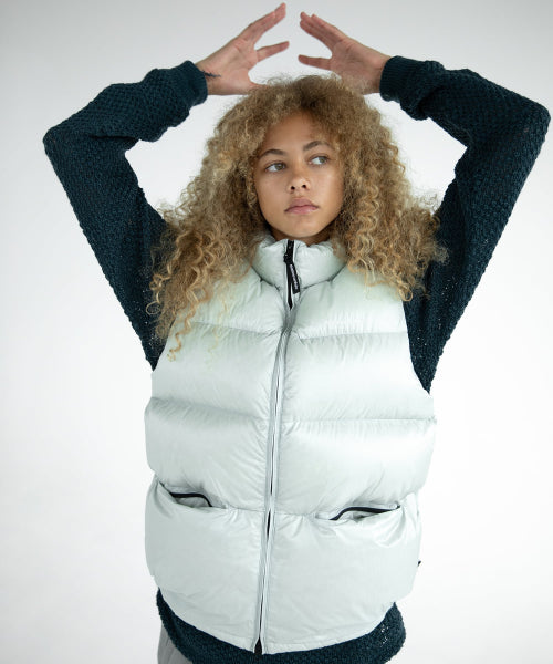 THISISNEVERTHAT THISISNEVERTHAT Padded Jacket Down Vest Pale Blue