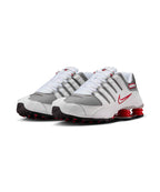NIKE NIKE Sneakers Men - White: Sports Red: Cool Gray: Metallic Silver