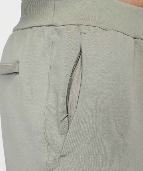NIKE NIKE Pants M - Light Army/Steel Green