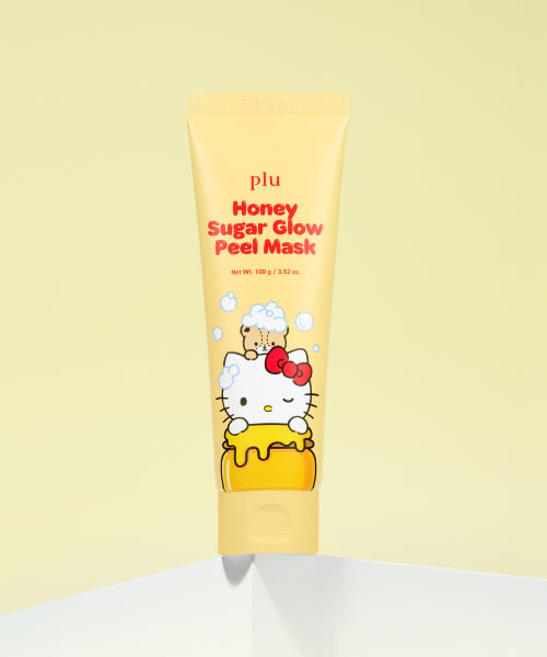 PLU PLU Hello Kitty Honey Sugar Glow Peel Mask 100g