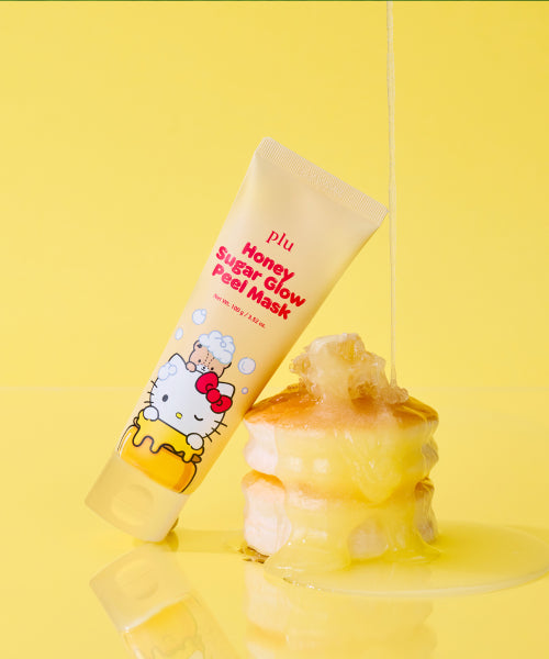 PLU PLU Hello Kitty Honey Sugar Glow Peel Mask 100g