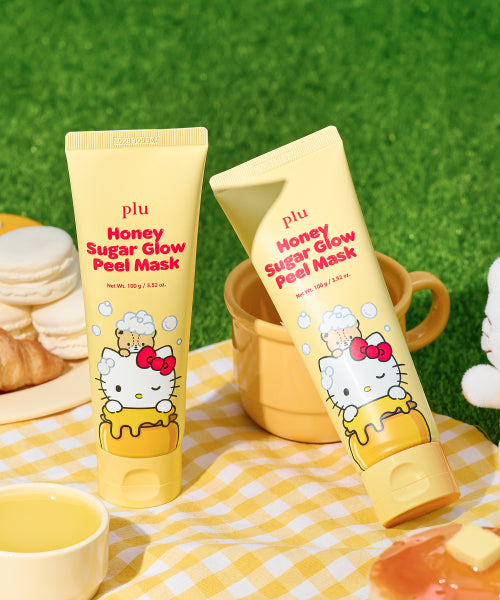 PLU PLU Hello Kitty Honey Sugar Glow Peel Mask 100g