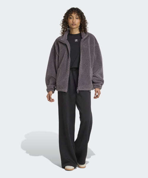 ADIDAS ADIDAS Teddy Jacket Women - Charcoal Gray