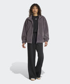 ADIDAS ADIDAS Teddy Jacket Women - Charcoal Gray