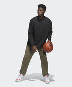 ADIDAS ADIDAS Basketball Long Sleeve Tee - Black