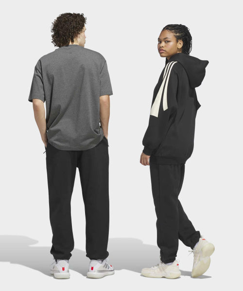 ADIDAS ADIDAS Basketball Fleece Jogger - Black