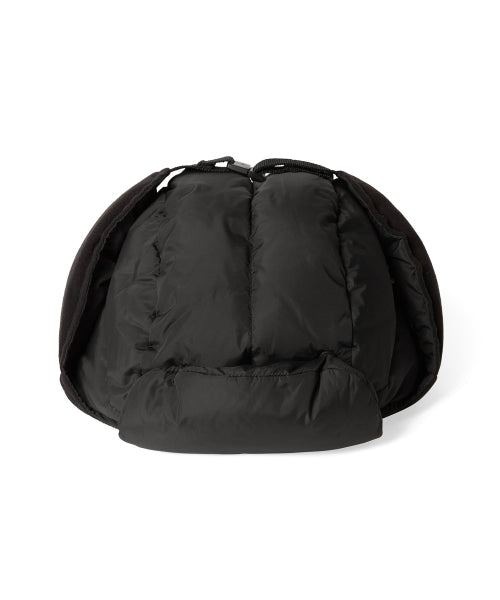 THISISNEVERTHAT THISISNEVERTHAT GD Puffer Down Trooper Hat Off Black
