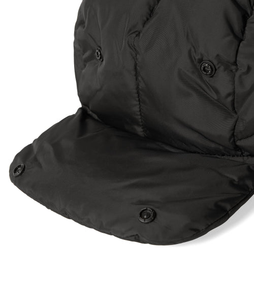 THISISNEVERTHAT THISISNEVERTHAT GD Puffer Down Trooper Hat Off Black