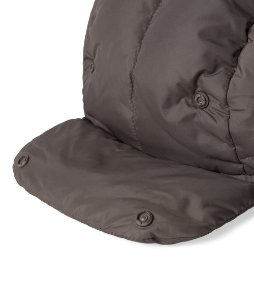 THISISNEVERTHAT THISISNEVERTHAT GD Puffer Down Trooper Hat Brown