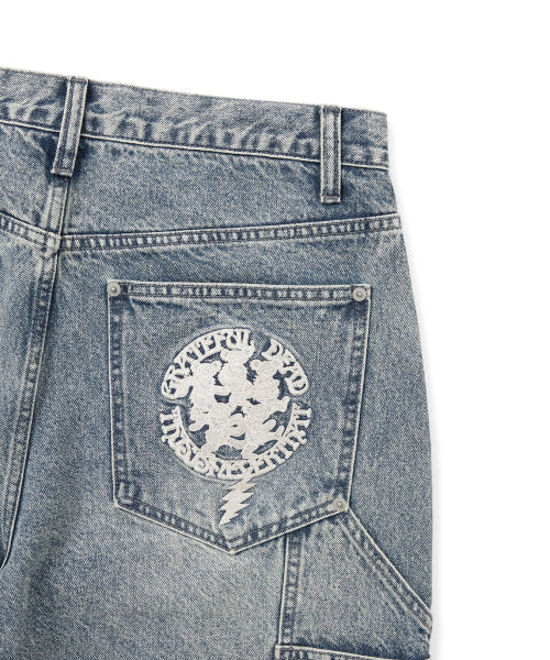 THISISNEVERTHAT THISISNEVERTHAT GD Lightning Double Knee Pant Washed Blue