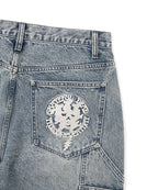 THISISNEVERTHAT THISISNEVERTHAT GD Lightning Double Knee Pant Washed Blue